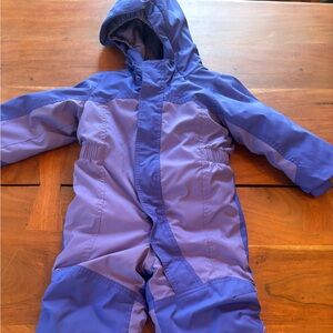 L.L. Bean Kids Purple Snowsuit